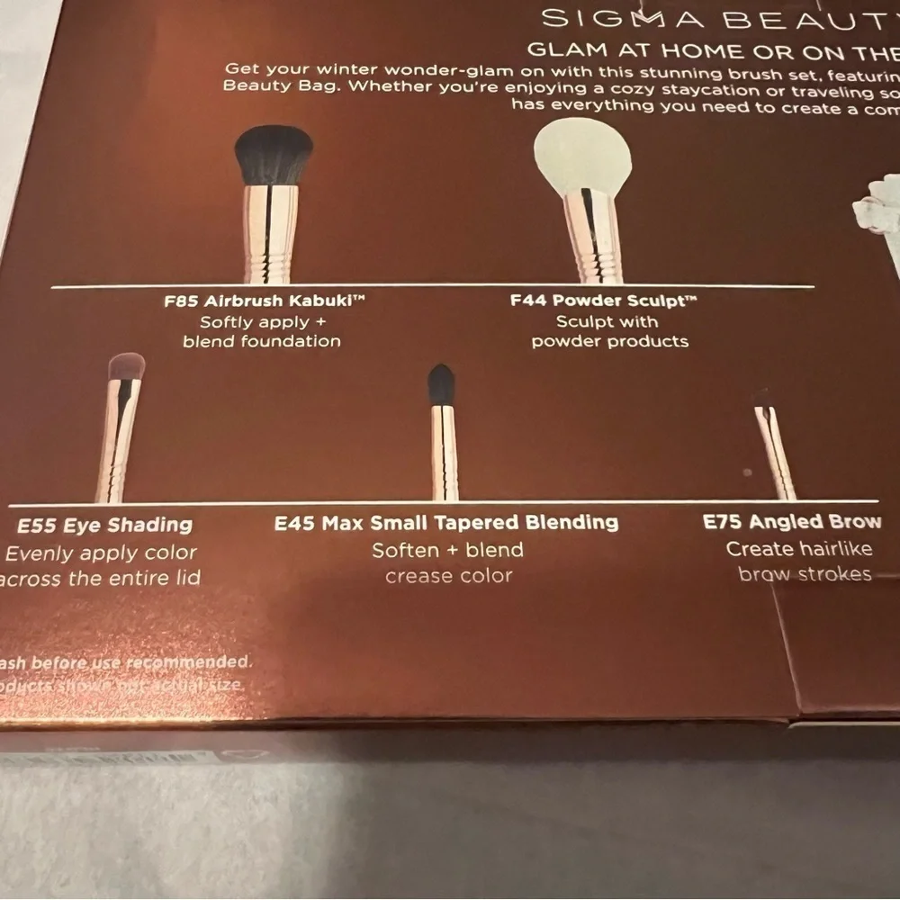 New Sigma Beauty Holiday Glam Brush Set